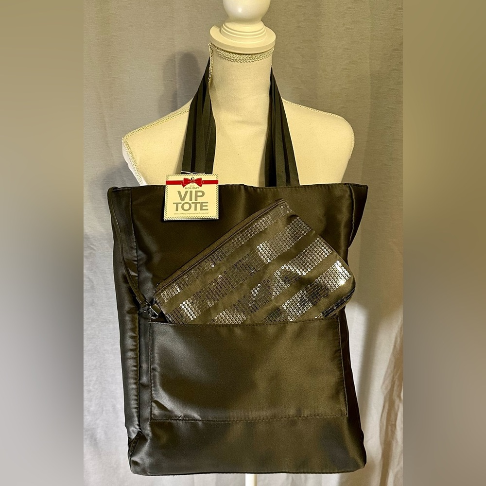 Dark grey VIP tote